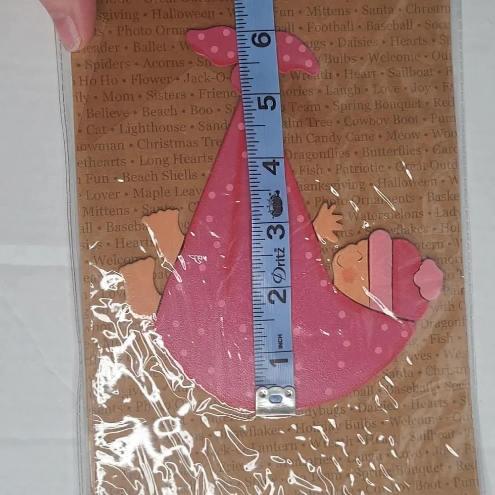 NWT Embellish Your Story Baby Girl New Baby Magnet